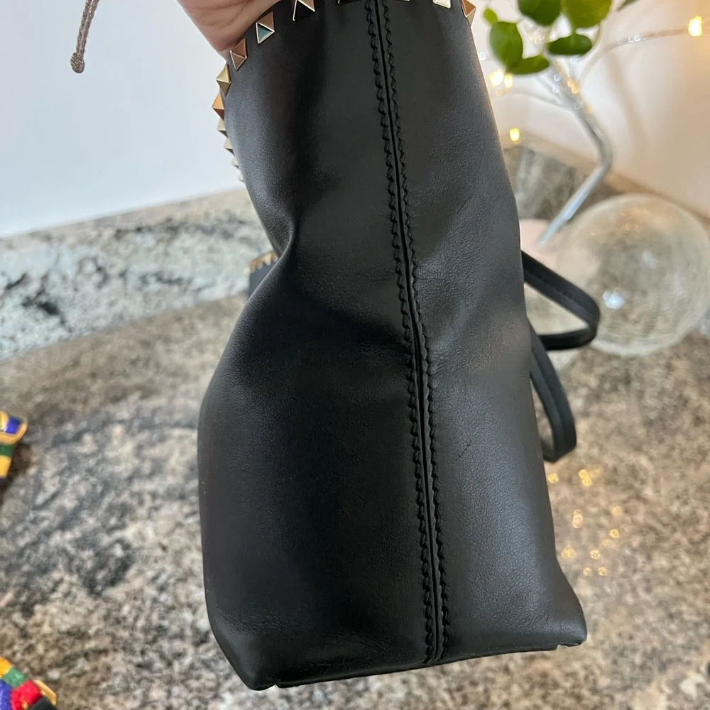 Valentino Garavani Rockstud Tote with Guitar Strap